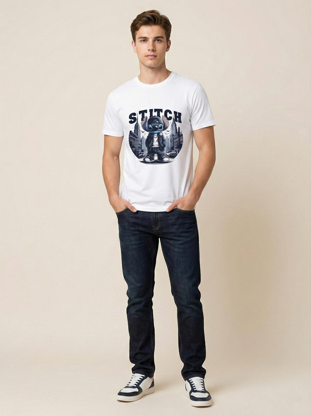 Stitch Urban Flow T shirt Streetwear Edition