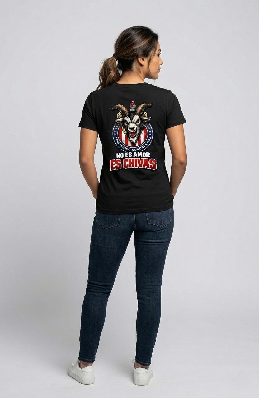 Chivas Rayadas T-Shirt It's Not Love It's Chivas Special Edition