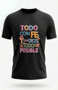 "Everything is Possible" T-shirt - 3D Design of Faith and Hope